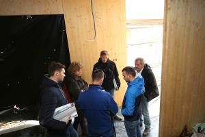 IZGRADNJA IZOBRAŽEVALNO INTERPRETACIJSKEGA OBJEKTA OB CERKNIŠKEM JEZERU 03.03.2020 5 FOTO LJUBO VUKELIČ